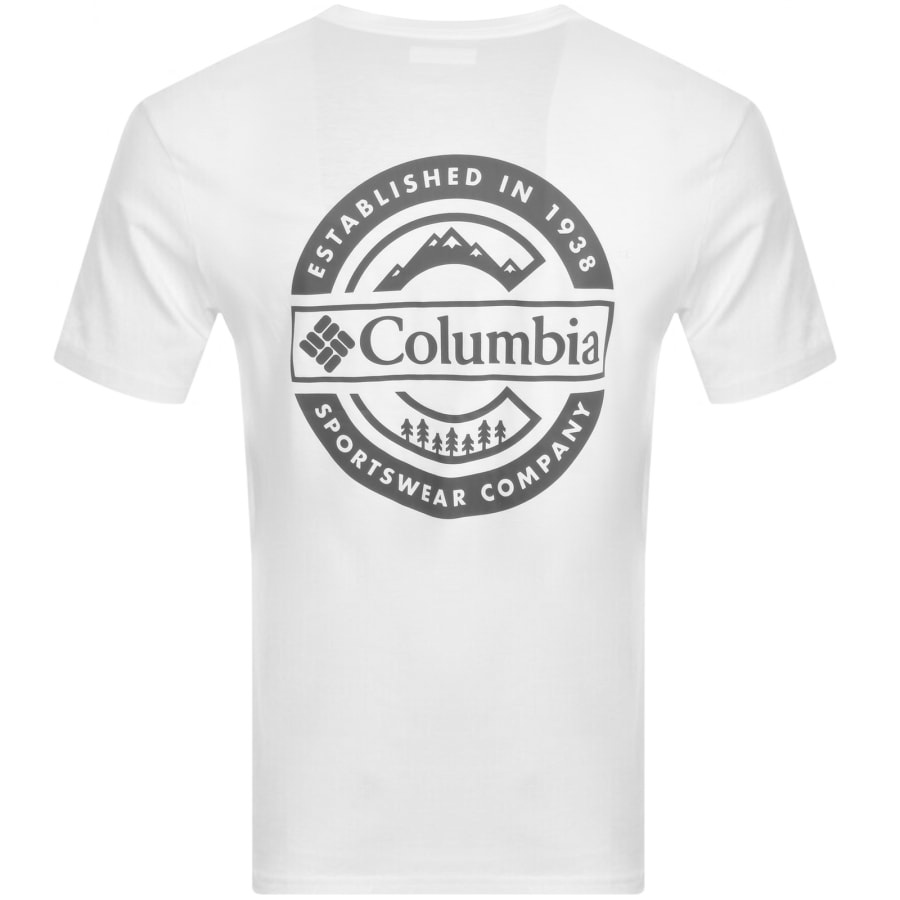 Columbia Rapid Ridge Back Graphic T Shirt White